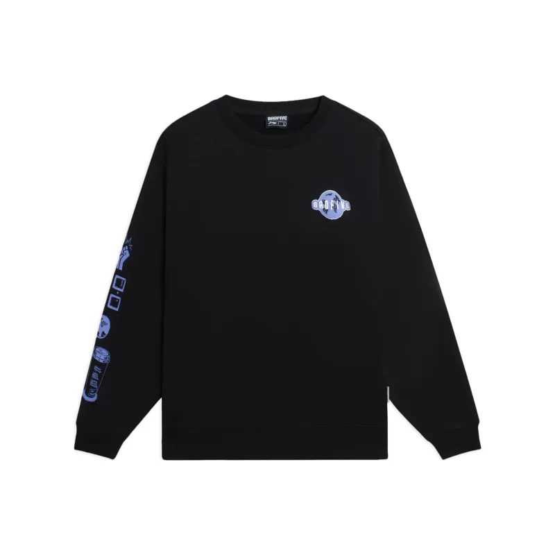LiNing Badfive Sweatshirt Unisex Black-0