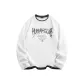 White (Distressed Font)