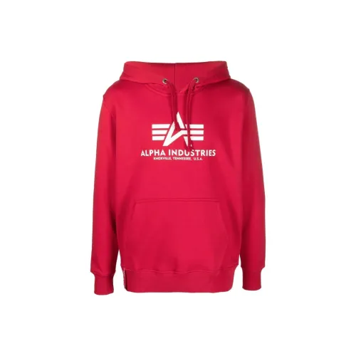 Alpha Industries Sweatshirts Men Red
