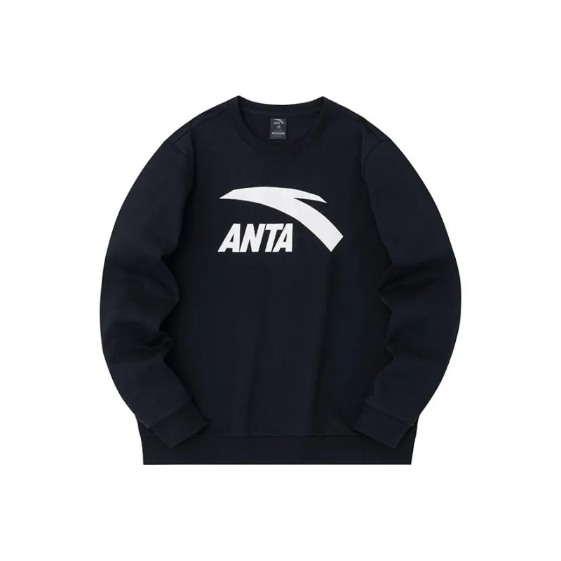 Anta Sweatshirt Unisex Basic Black-0