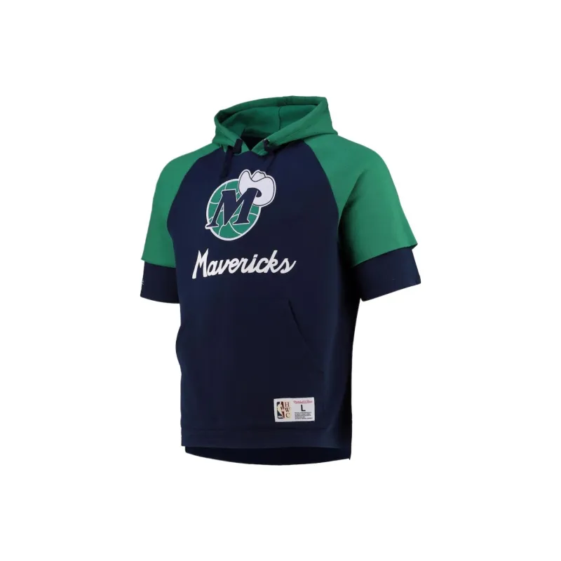 NBA Dallas Cowboys T-Shirt Men's Blue Green Patchwork-0