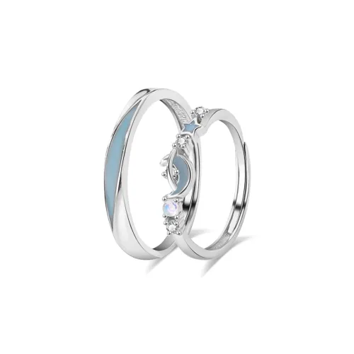 Muyan S999 Fine Silver Rings Unisex