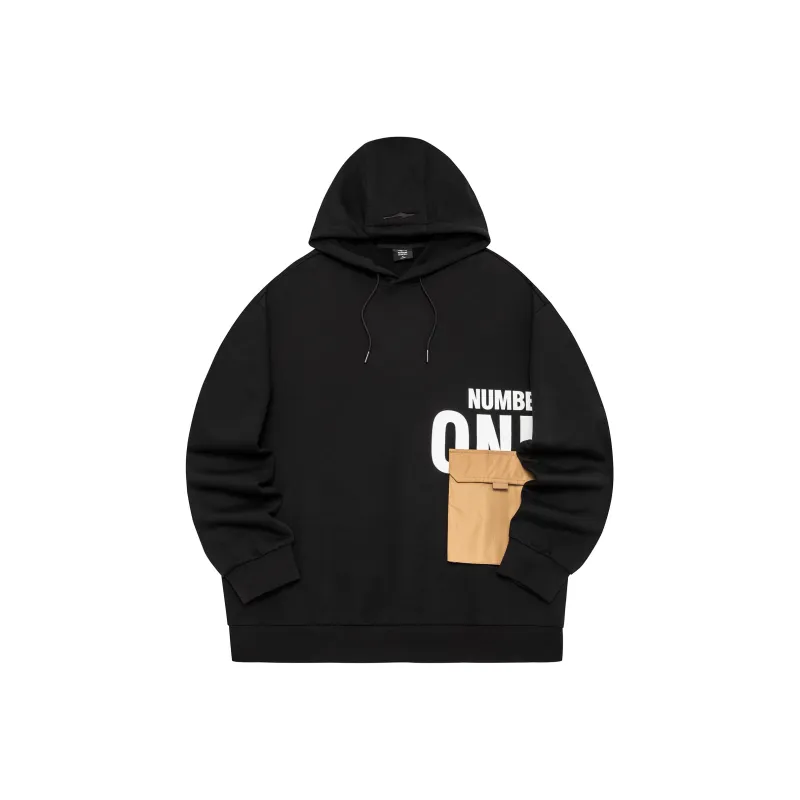 Erke Sweatshirts Men Jet Black-0