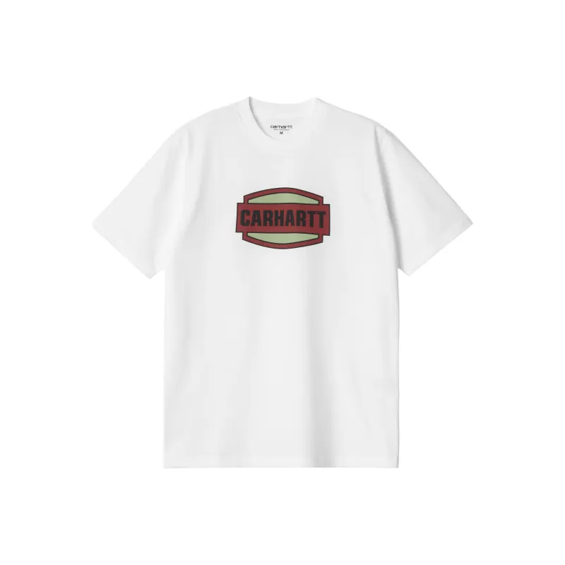 Carhartt WIP Press Script Crewneck T Shirt-0