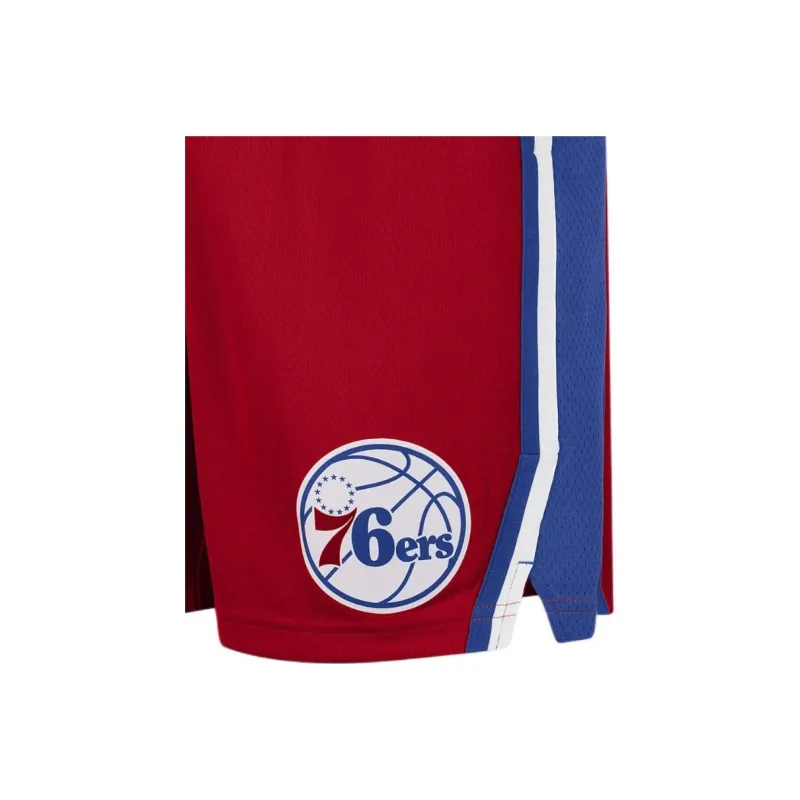 Jordan x NBA Philadelphia 76ers Statement Edition Basketball Shorts Men's University Red-2