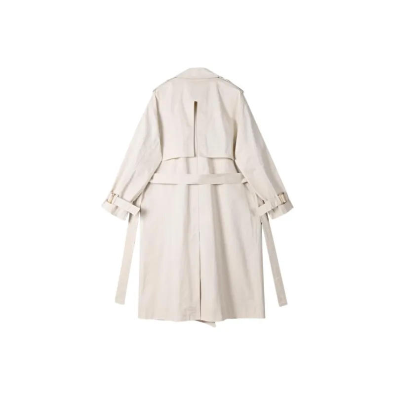 CIVICERA Trench Coat Women's Apricot-1