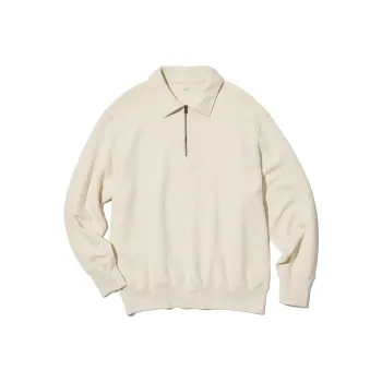 UNIQLO Sweatshirt Men's Light Beige