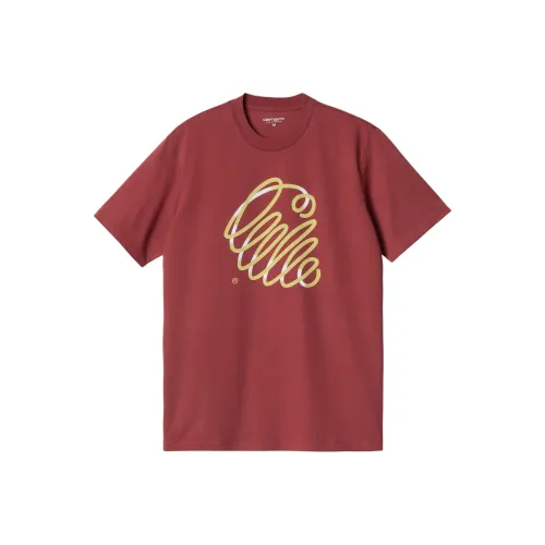 Carhartt WIP Regular T-Shirt brulee Unisex Red