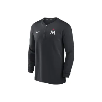 Nike Minnesota Twins Authentic Collection Game Time Men's Nike Dri FIT Mlb 1/2 Zip Long Sleeve Top