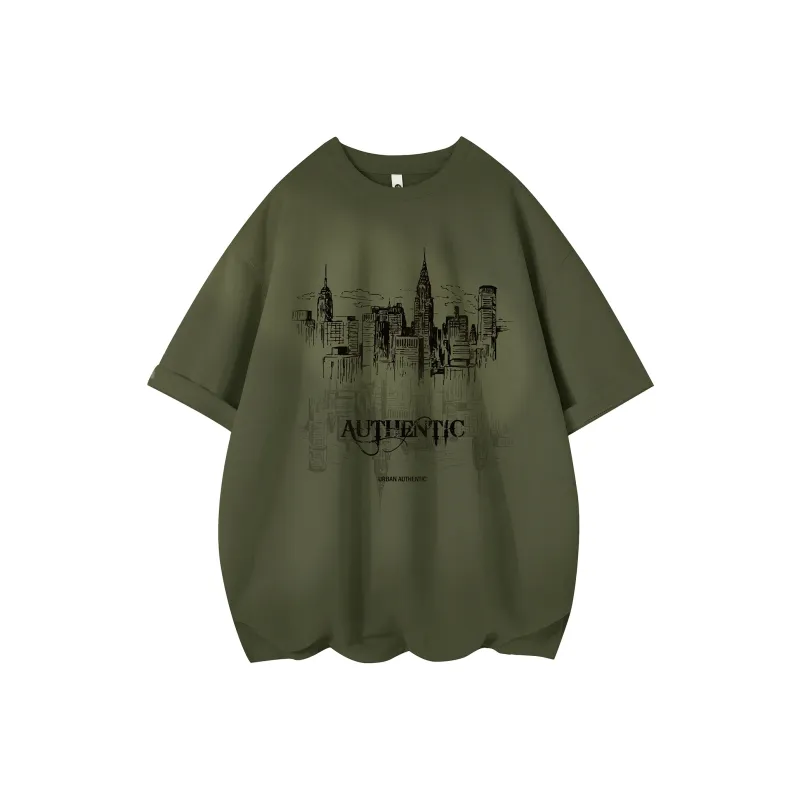 URBAN AUTHENTIC T Shirts Unisex-18