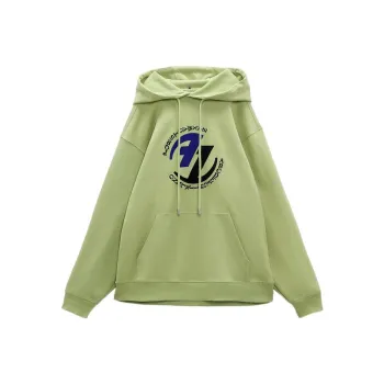 Zara X ADER ERROR Sweatshirts Unisex Light Green