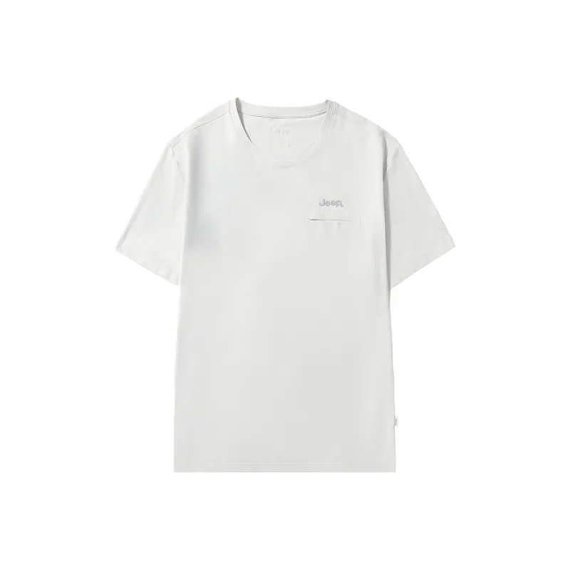 Jeep T Shirts Unisex Light Gray-0