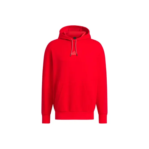 Adidas Future Style Hoodie Sweatshirt Unisex Light Scarlet