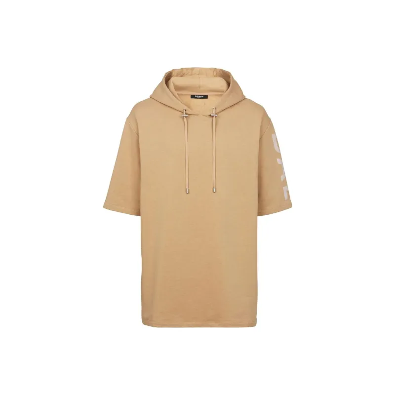 BALMAIN Sweatshirts Men Beige-0