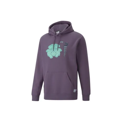 PUMA x POKEMON/, Puma X Pokemon Co Brand Series Sweatshirt Men's Purple