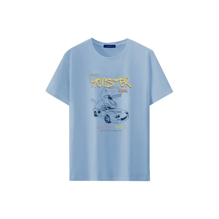 Jean West T Shirt Regular Summer Men's White-8