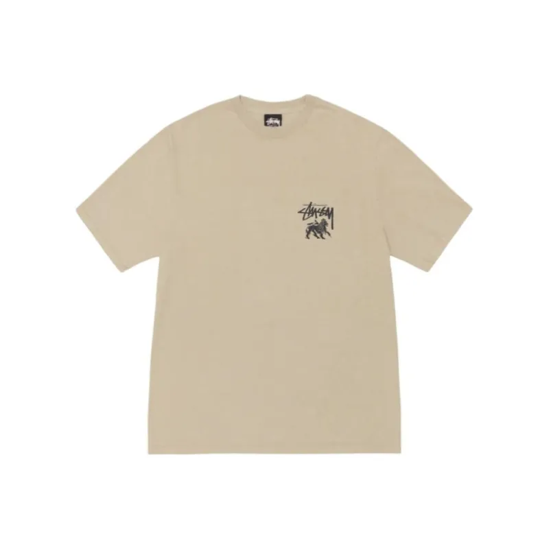 Stussy Pigment Dyed Rasta Lion Tee-6