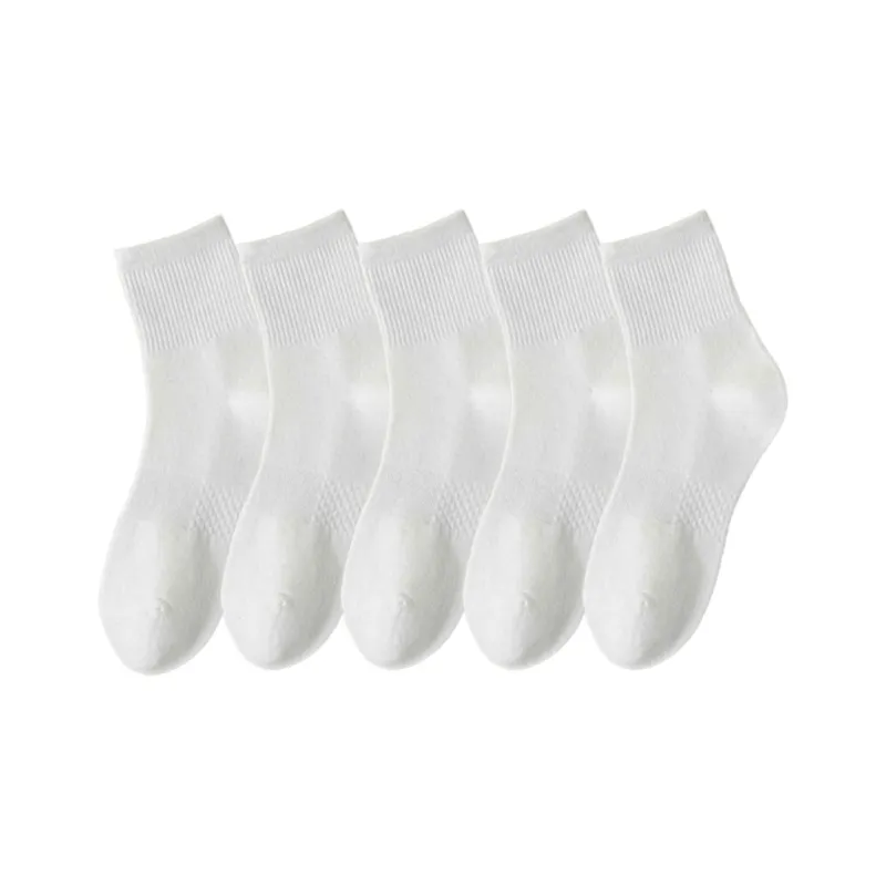 MIIOW Mid Calf Socks Women's 5 Pack-33