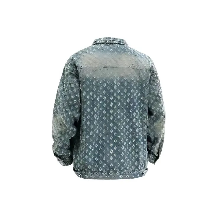 DOSOHEB Jackets Coats Women's Vintage Blue-1