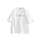 White (with Blue Stitching)