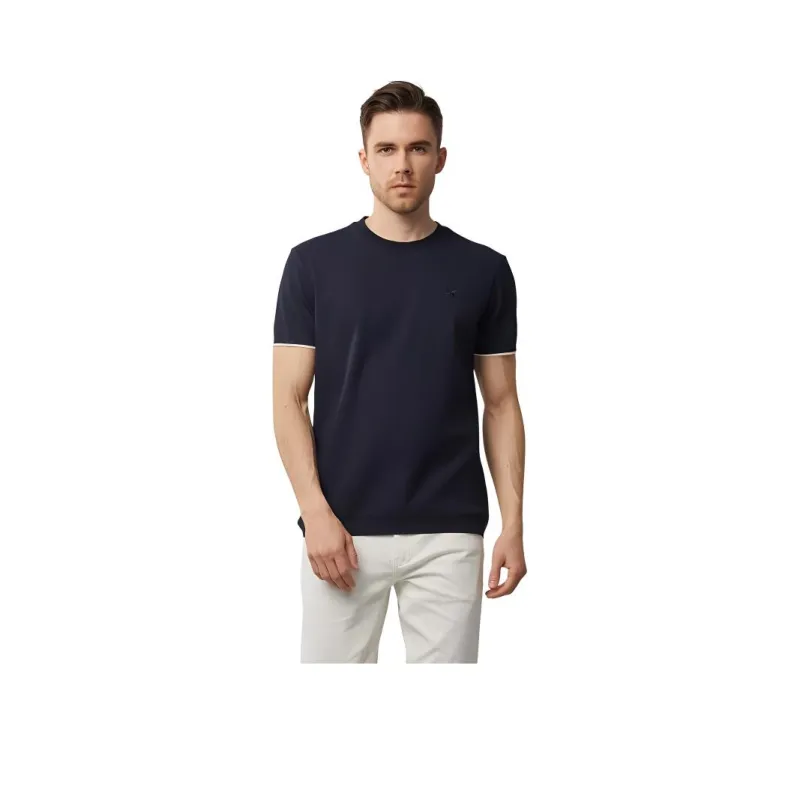 DANIEL HECHTER T Shirt Men's Dark Royal Blue-0