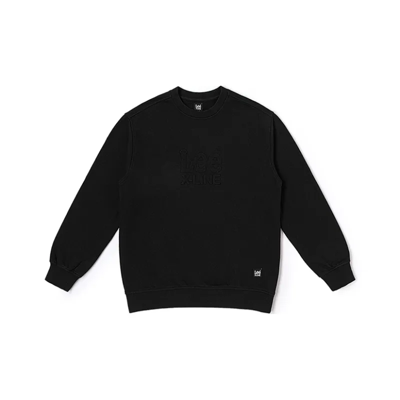 Lee Xline Sweatshirts Unisex Black-0