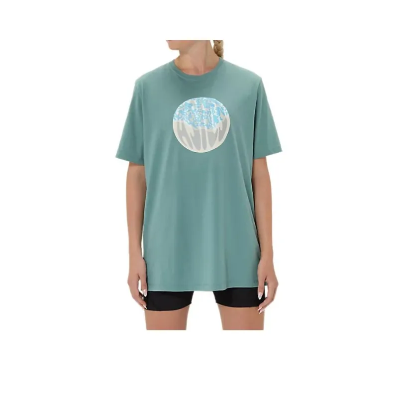 Asics SHOREBREAK T-Shirt Unisex Green-0