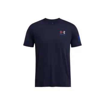Under Armour Freedom Spine T-Shirt Men's Marine Blue