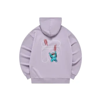 FILA FUSION Sweatshirts Unisex Fantasy Purple