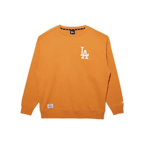 New Era Sweatshirts Man Orange