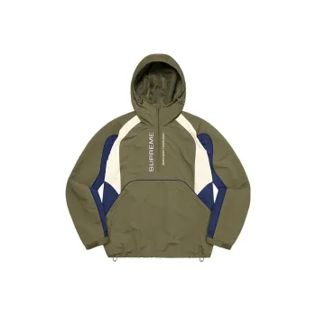 Supreme Paneled Half Zip Pullover