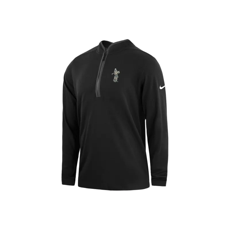 Nike College 1/2-Zip Golf Top Sweatshirt Men's Black-0