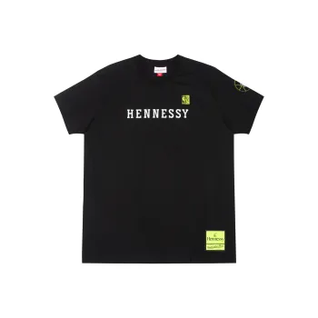 Mitchell & Ness x Hennessy T Shirt Unisex Black