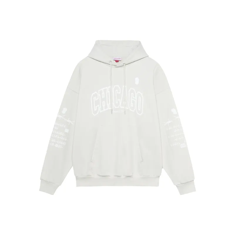 Mitchell Ness Sweatshirts Unisex Light Gray-0