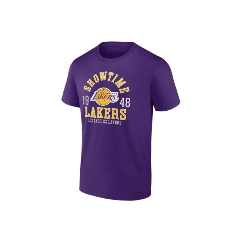 NBA Los Angeles Lakers Fanatics Branded The Extras T-Shirt Men's Purple-0