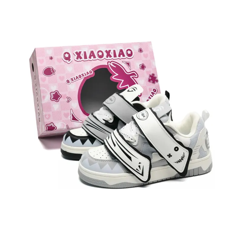 Circle Small Coverage Wear Resistant Lightweight Low Top Skateboard Shoes Unisex-27