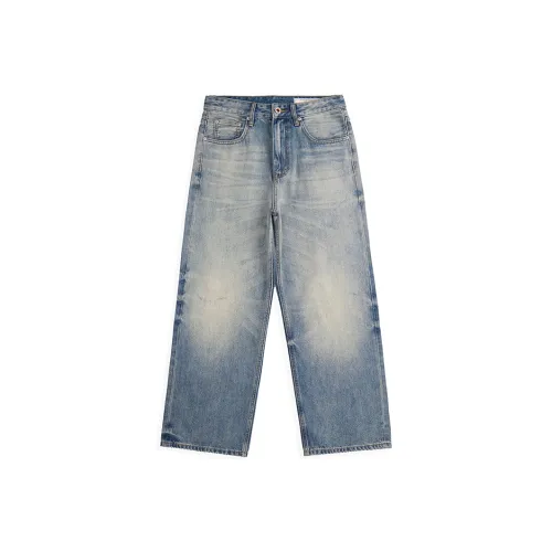 ZENGZHI Jeans Unisex Vintage
