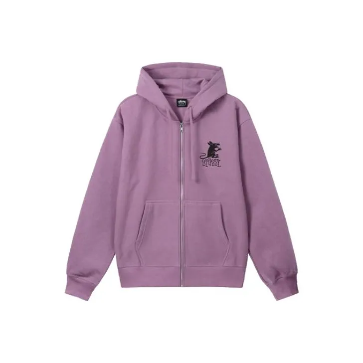 Stussy Rat Zip Hoodie-4