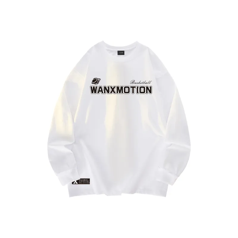 WANX Long Sleeved T Shirts Unisex-2