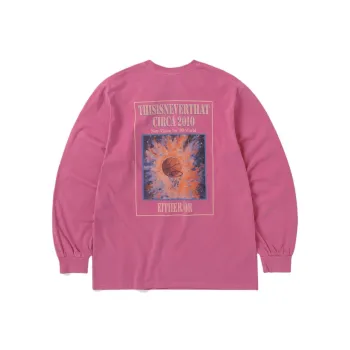 Thisisneverthat FW24 Basketball Hoop L/S Tee T Shirt Unisex Fuchsia
