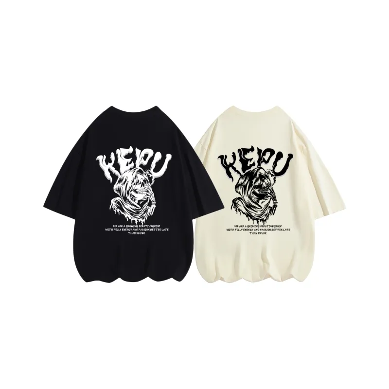 Kepu Short Sleeved T Shirts Unisex 2 Pack-17