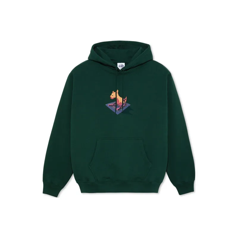 POLAR SKATE CO Sweatshirt Unisex Dark Green-0