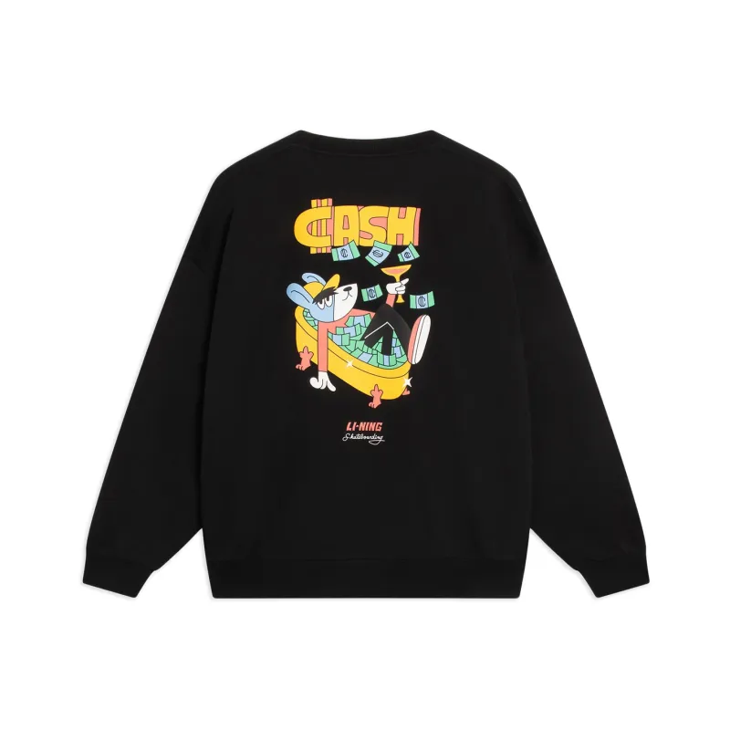 LINING Skateboard Sweatshirts Unisex Black-0