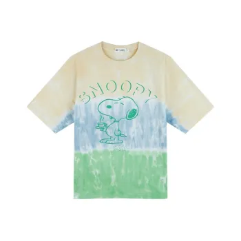 FUN Fun X Snoopy SS24 T Shirt Unisex Almond