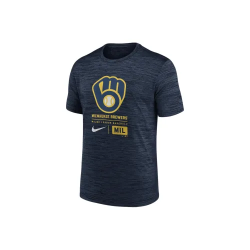 Nike Milwaukee Brewers Authentic Collection Velocity Men's Nike Dri FIT Mlb T Shirt
