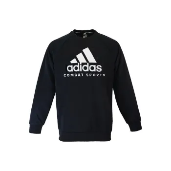 Adidas Sweatshirts Unisex White Logo Large Logo