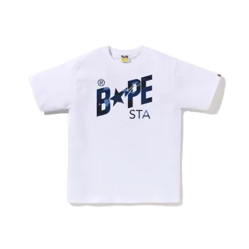 A BATHING APE Reflection Camo Bapesta Tee Tee