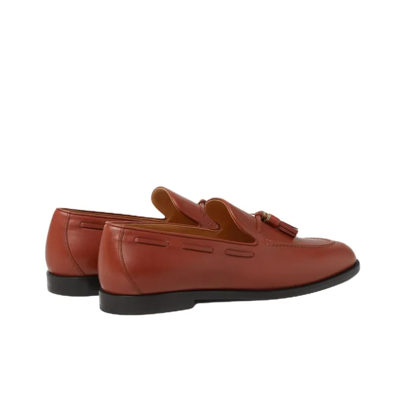 Loro Piana Francis Walk Casual Single Shoes Women's Brown-2