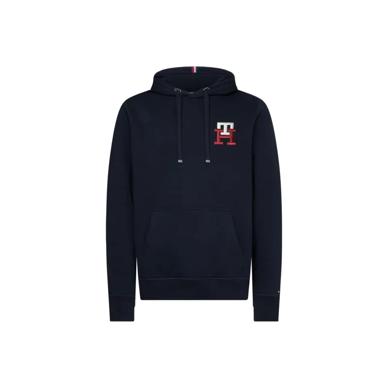 Tommy Hilfiger Embroidered-logo Drawstring Hoodie-0