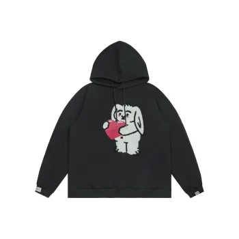 WAYNEXZAVIER Hooded Loose Fit Plus Size Sweatshirt Unisex